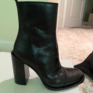 Ann Demeulemeester Black Ankle Boot